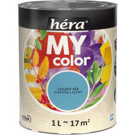 Héra my color beltéri falfesték lazurit kék 1 l