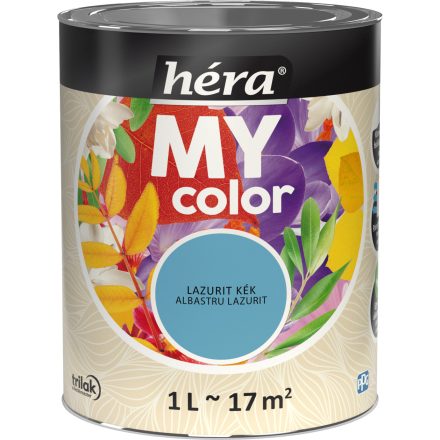 Héra my color beltéri falfesték lazurit kék 1 l