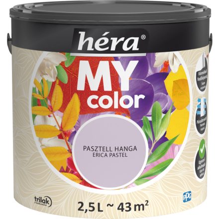 Héra my color beltéri falfesték pasztell hanga 2.5 l