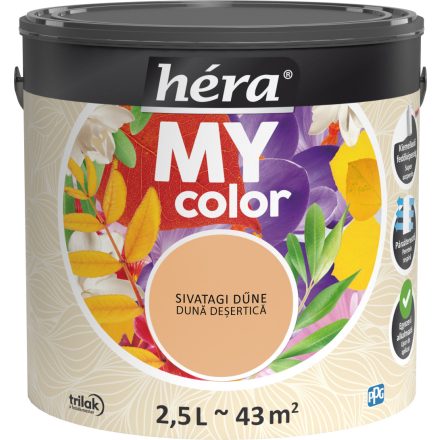 Héra my color beltéri falfesték sivatagi dűne 2.5 l