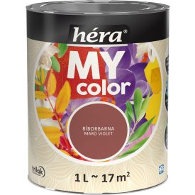 Héra my color beltéri falfesték bíborbarna 1 l