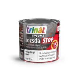   Trinát special rozsdaSTOP zománcfesték magasfényű fehér [RAL9016] 0.25 L