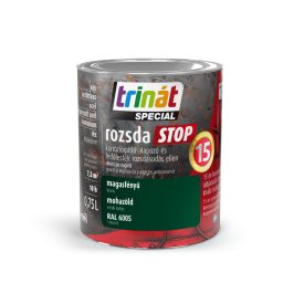   Trinát special rozsdaSTOP zománcfesték magasfényű mohazöld [RAL6005] 0.75 L