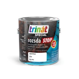   Trinát special rozsdaSTOP zománcfesték selyemfényű fehér [RAL9016] 2.5 L