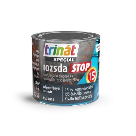   Trinát special rozsdaSTOP zománcfesték selyemfényű antracit [RAL7016] 0.25 L