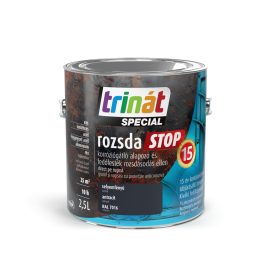   Trinát special rozsdaSTOP zománcfesték selyemfényű antracit [RAL7016] 2.5 L