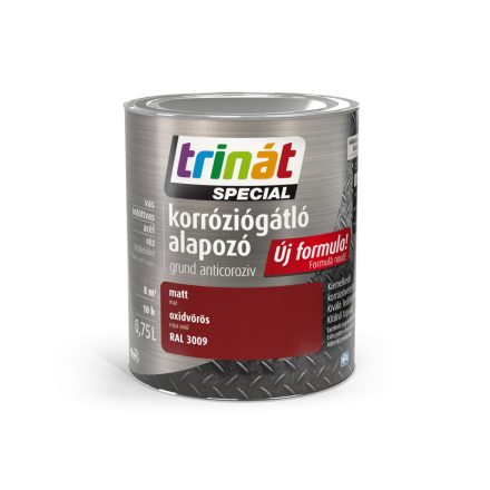 Trinát special korróziógátló alapozó vörös 0.75L