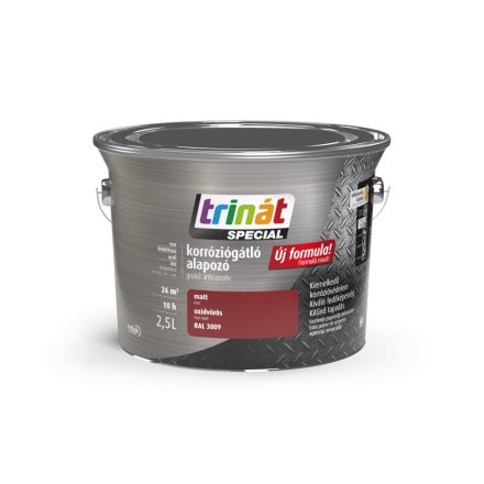 Trinát special korróziógátló alapozó vörös 2.5 L