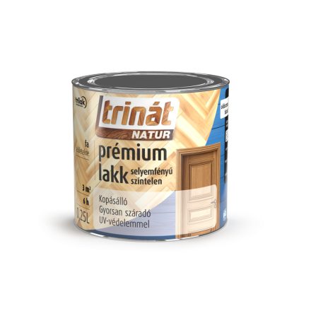Trinát natúr selyemfényű prémium lakk 0.25 l