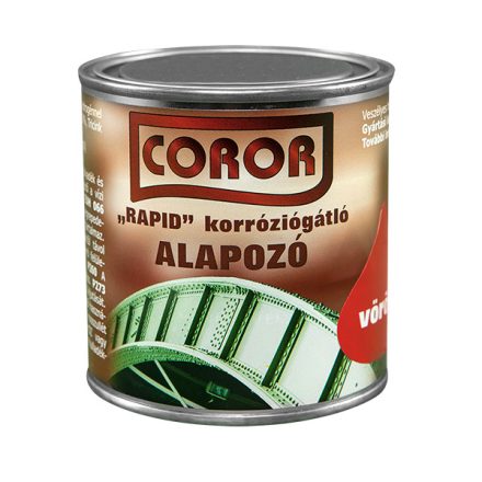 Coror korróziógátló alapozó szürke 0.25 l