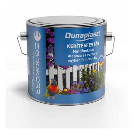 Dunaplaszt kerítésfesték 100 fehér 2.5 l