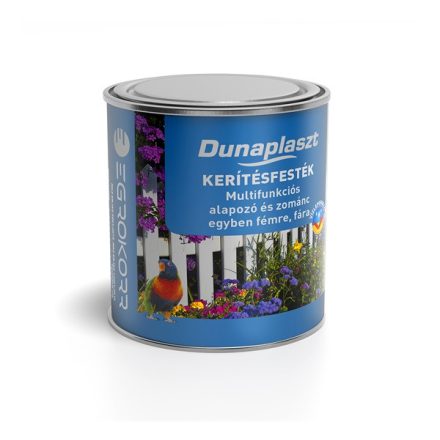 Dunaplaszt kerítésfesték grafit 0.75 l