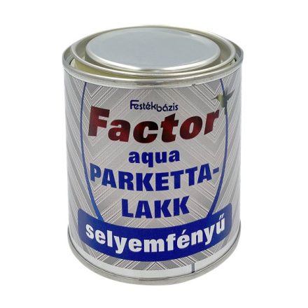 Factor aqua parkettalakk selyemfényű 0.25 l