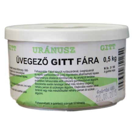 Üvegező gitt fára  0.5 kg