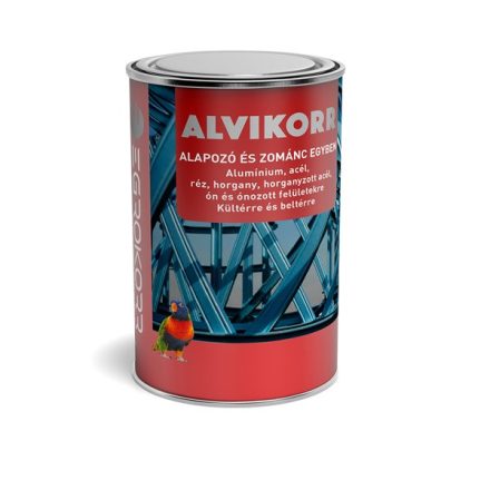Alvikorr enamel paint red 1 l