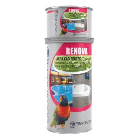 Renova acrylic bath paint white a+b component 0.6 kg