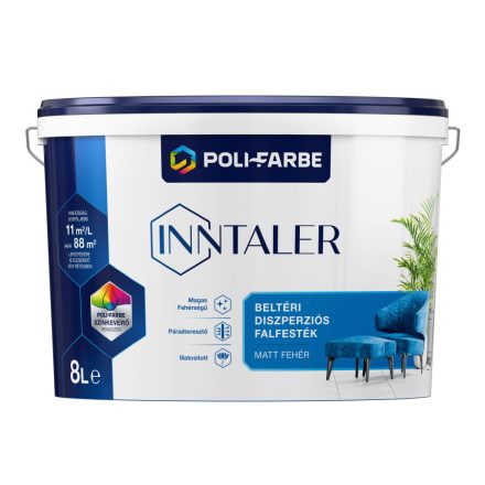 Polifarbe inntaler interior wall paint 8 l