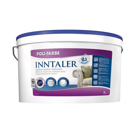 Inntaler silicate indoor wall paint white 8 l