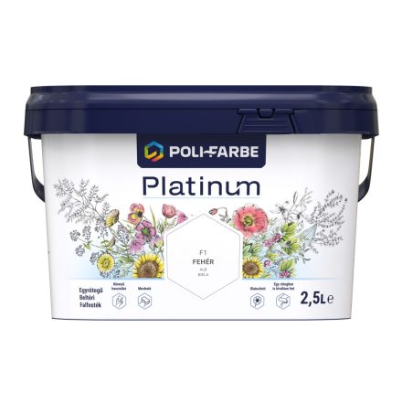 Polifarbe platinum white f1 2.5 l