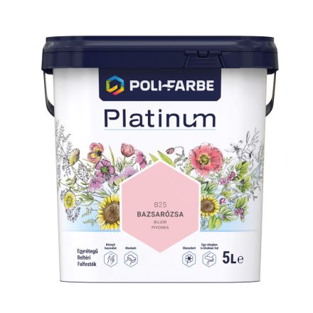 Polifarbe platinum peony b25 5 l