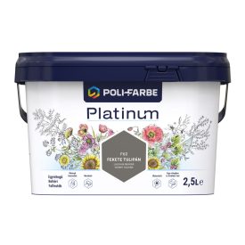 Polifarbe platinum fekete tulipán f60 2.5 l