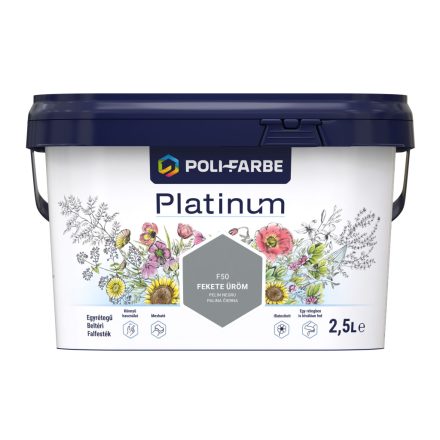 Polifarbe platinum black wormwood f50 2.5 l