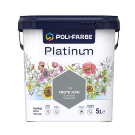 Polifarbe platinum fekete üröm f50 5 l