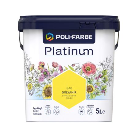 Polifarbe platinum gólyahír g40 5 l