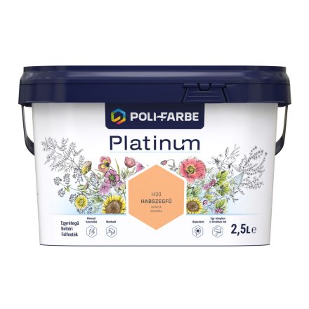 Polifarbe platinum habszegfű h30 2.5 l