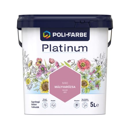 Polifarbe platinum mályvarózsa m40 5 l