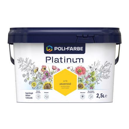 Polifarbe platinum napraforgó n40 2.5 l