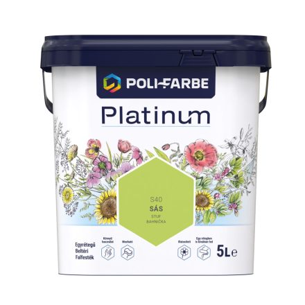Polifarbe Platin-Segge S40 5 L