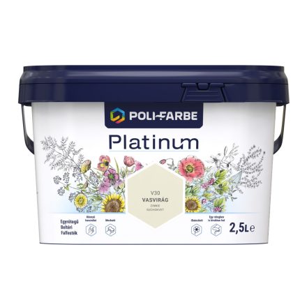 Polifarbe platinum iron flower v30 2.5 l
