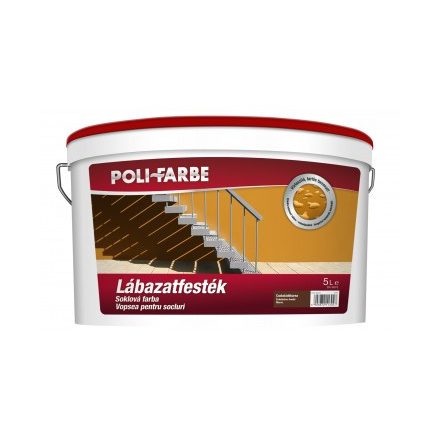 Polifarbe masonry paint chocolate brown 5 l
