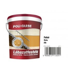 Polifarbe masonry paint white 1 l