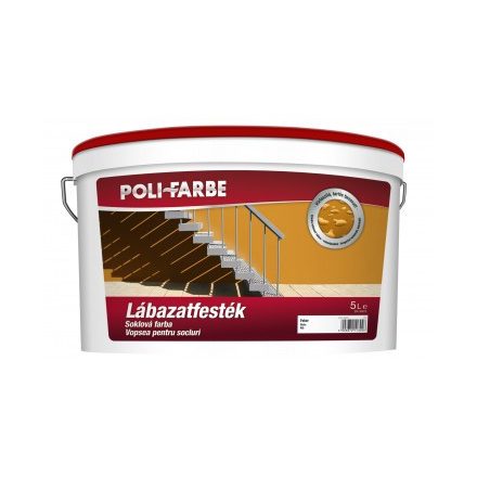 Polifarbe masonry paint white 5 l