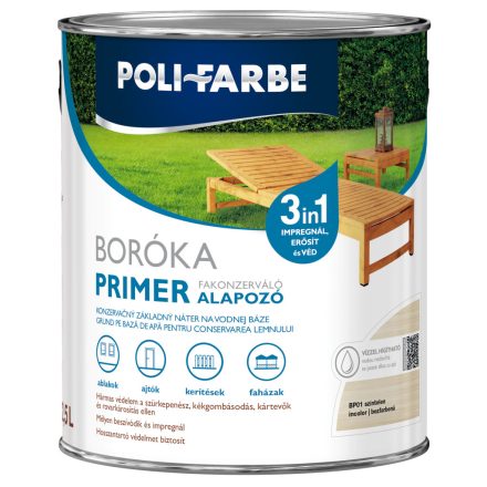 Boróka primer wood preservative primer 2.5 l