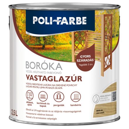 Boróka lazur walnut 2.5 l