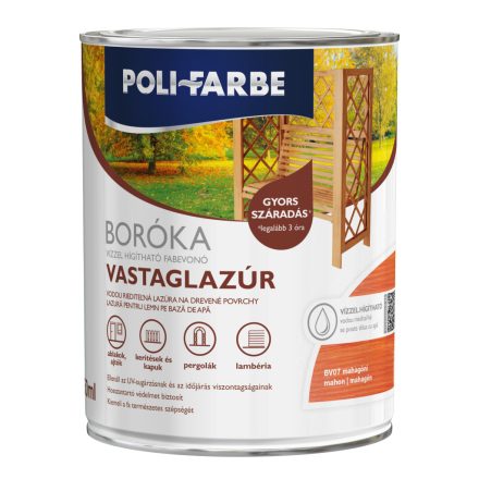 Boróka Lazúr Mahagoni 0,75 L
