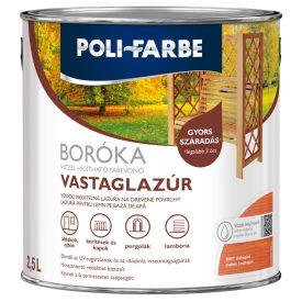 Boróka lazúr mahogany 2.5 l