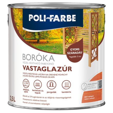 Boróka lazúr mahagóni 2.5 l