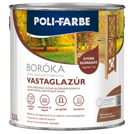 Boróka lazúr paliszander 2.5 l