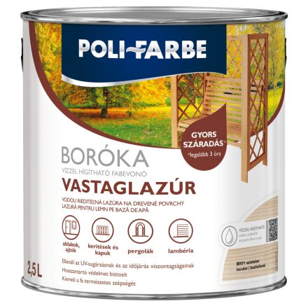 Boróka lazúr színtelen 2.5 l