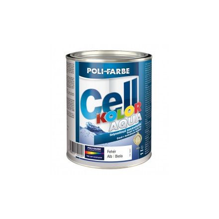 Cellkolor aqua silk gloss enamel paint white 1 l