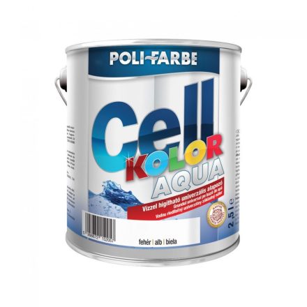 Cellkolor aqua univerzális alapozó fehér 2.5 l