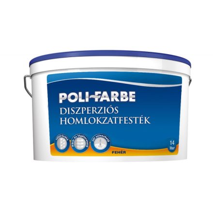 Polifarbe homlokzatfesték fehér 5l