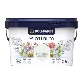 Polifarbe platinum ezüst cinerária E10 2.5 l