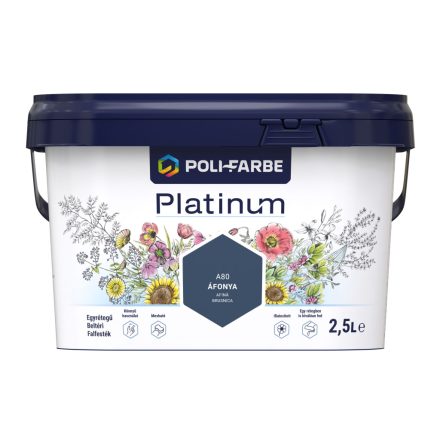 Polifarbe platinum áfonya A80 2.5 l