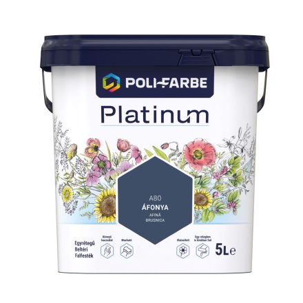 Polifarbe platinum áfonya A80 5 l
